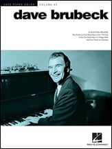 Dave Brubeck (Jazz Piano Solos Vol. 42) piano sheet music cover